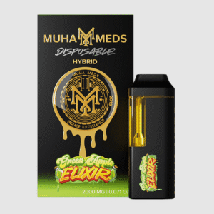 Green Apple Elixir Muha Meds Disposable
